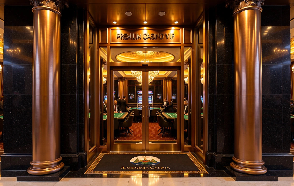 Ambiente de casino premium