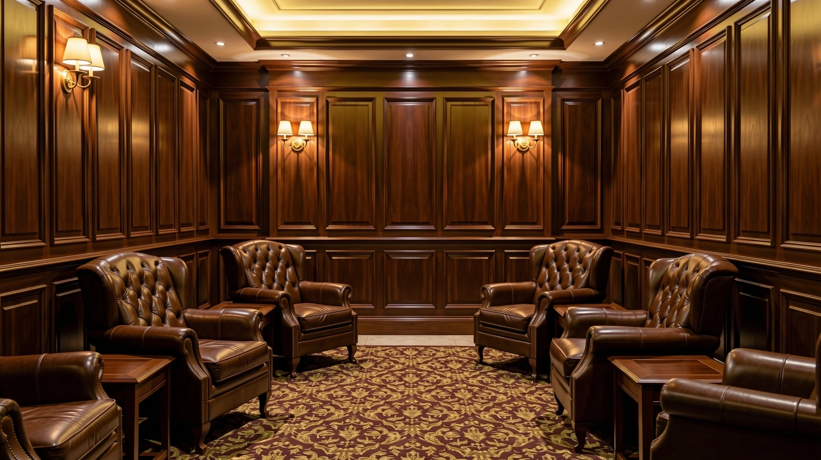 Ambiente de casino premium